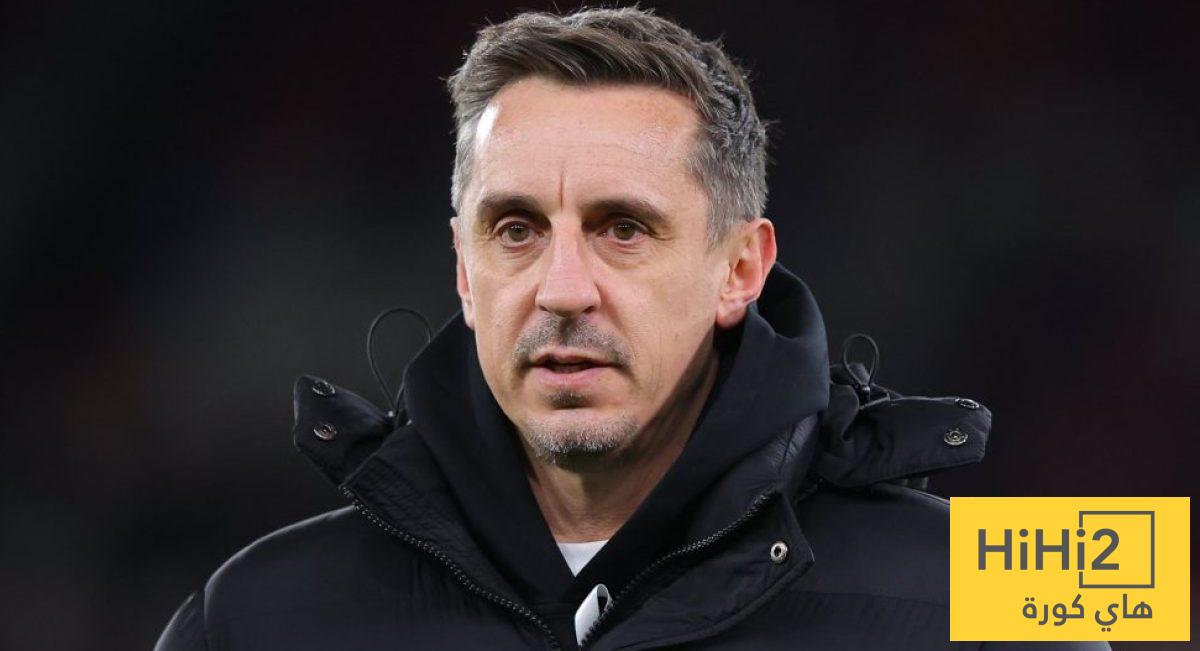 جاري نيفيل ينتقد أداء أرسنال ويطالب أرتيتا بالتدخل