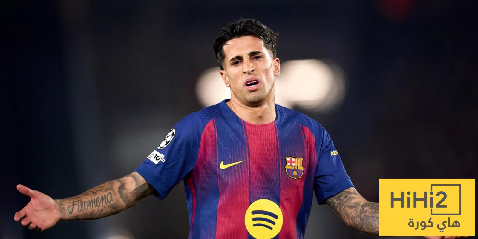 مستقبل كانسيلو معلق بين برشلونة والهلال