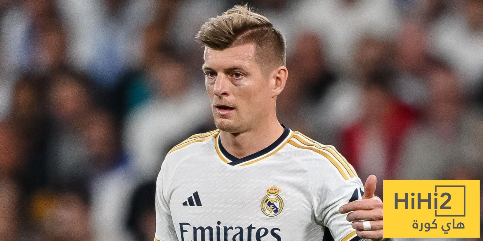 ريال مدريد يدرس إعادة كروس إلى هيكل النادي