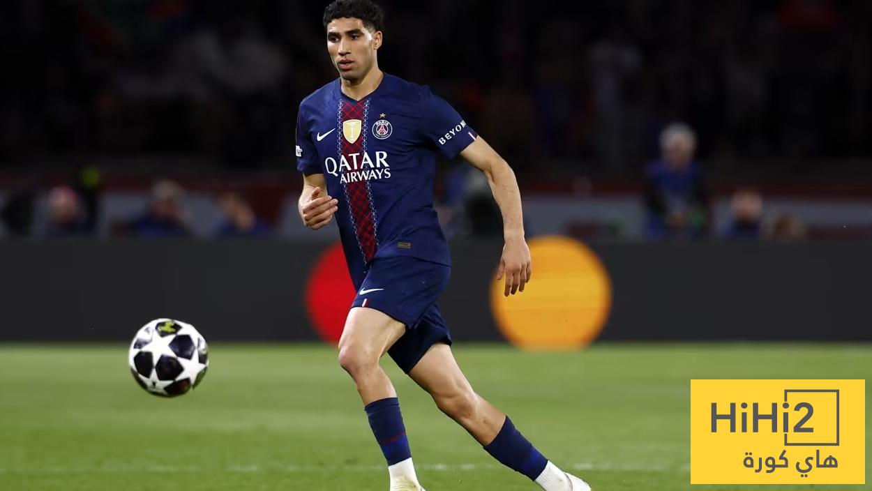 رسميا : باريس سان جيرمان يكشف طبيعة اصابة حكيمي