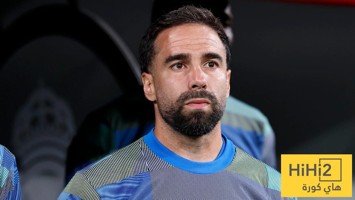 المباريات التي سيغيب عنها كارفاخال مع ريال مدريد