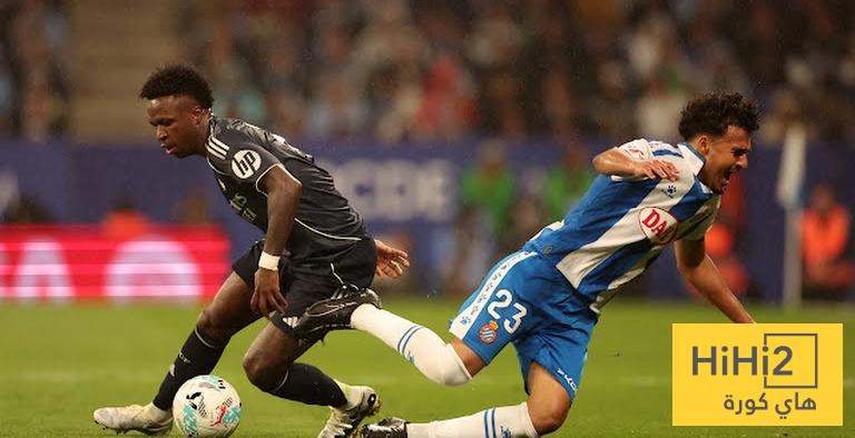 فينيسيوس يفتتح التسجيل لريال مدريد ضد اسبانيول