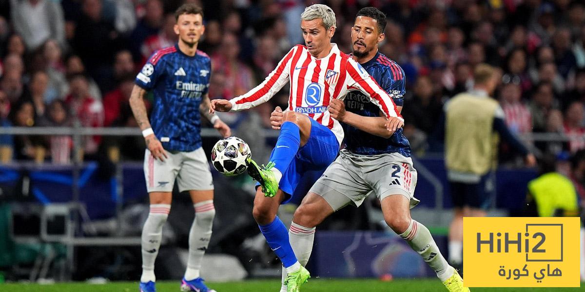 أتلتيكو مدريد أمام اختبار تاريخي على ملعب أرسنال