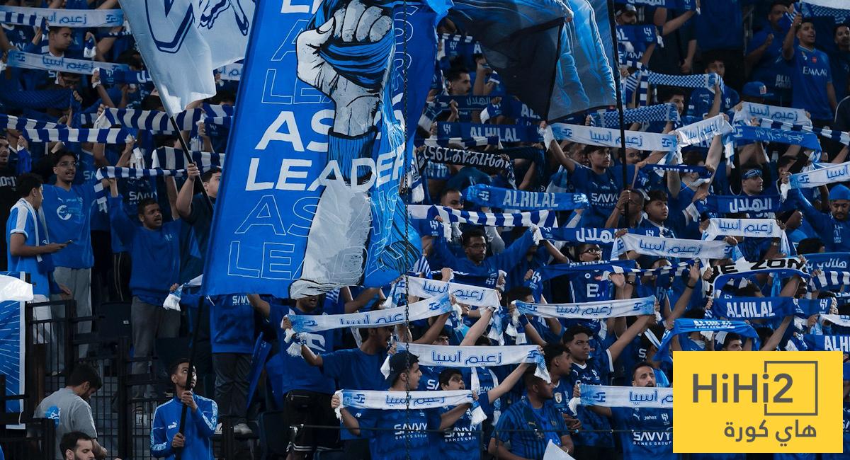 صورة : جماهير الهلال تشعل نهائي كأس الملك قبل انطلاقه !