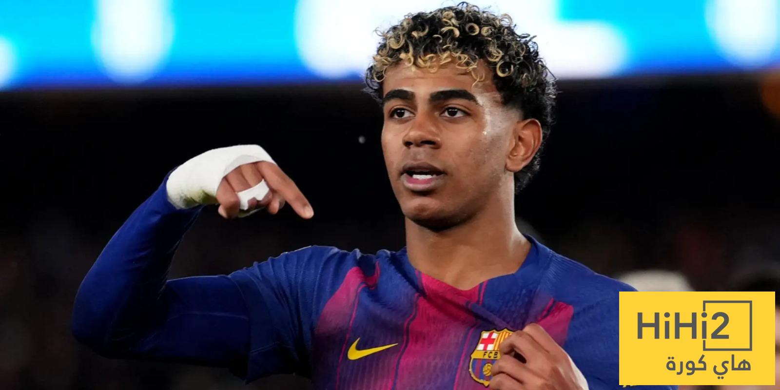 لامين يامال يتصدر جيل المواهب عالميا