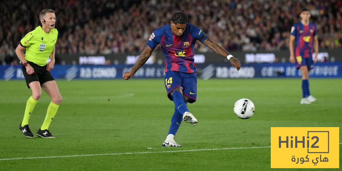 راشفورد أول من يفعلها في الكلاسيكو بعد ميسي