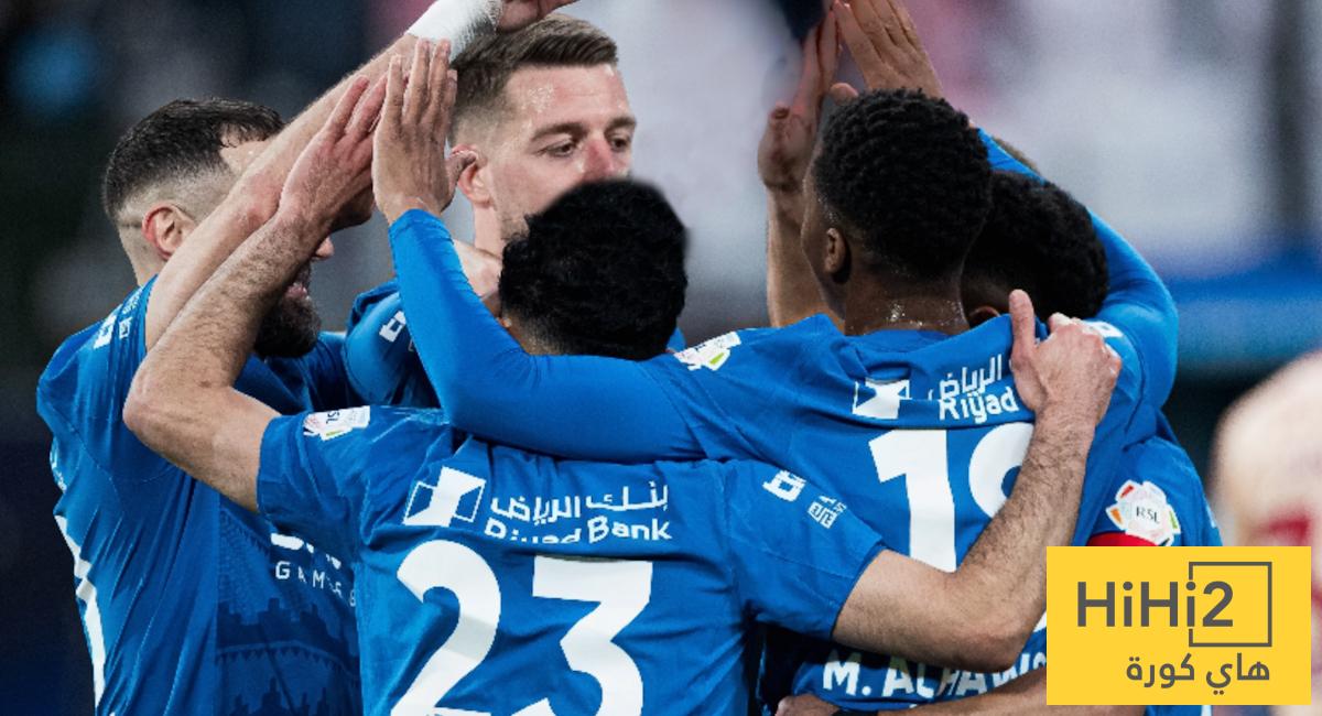 قائمة أجنبية كاملة في معسكر الهلال قبل قمة النصر !