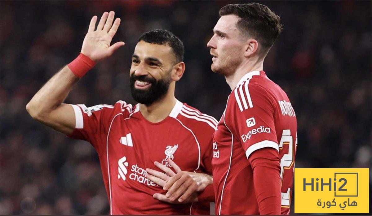 ليفربول يبدأ وداع صلاح وروبرتسون بحفل عشاء خاص