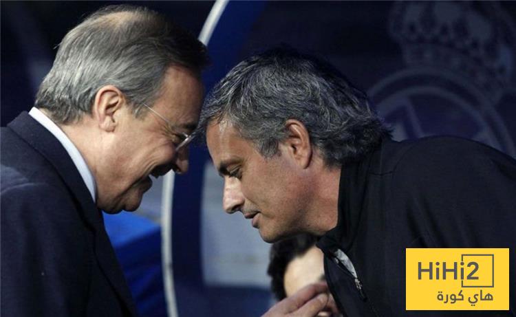 الوقت في صالح عودة مورينيو إلى دكة بدلاء ريال مدريد