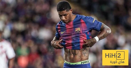 قرار برشلونة النهائي بشأن راشفورد