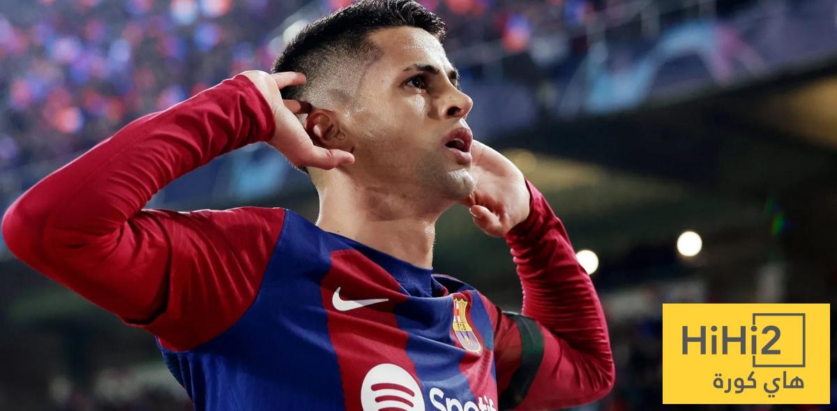 اتفاق كامل بين كانسيلو وبرشلونة