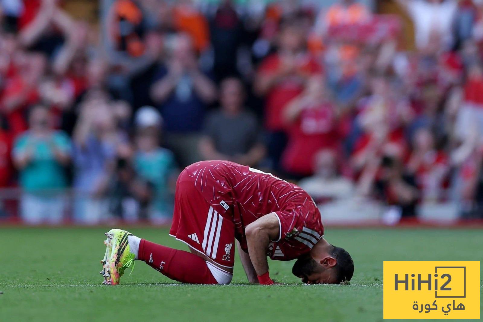 رقم قياسي جديد لمحمد صلاح مع ليفربول في ليلة الوداع