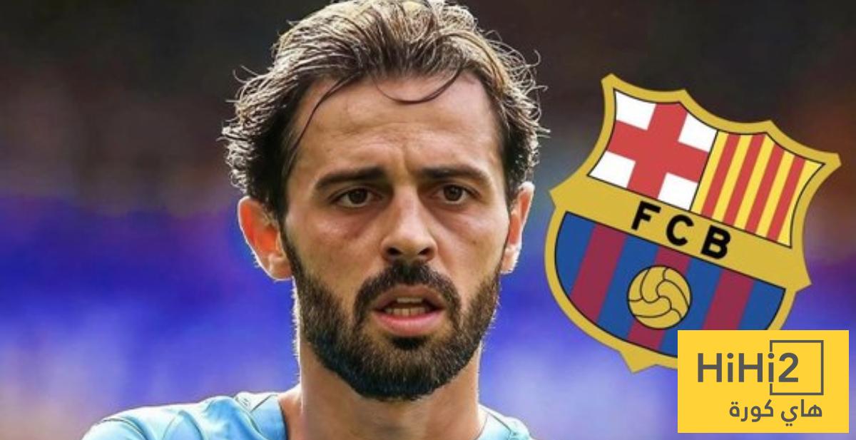 بيرناردو سيلفا لاعبا لبرشلونة