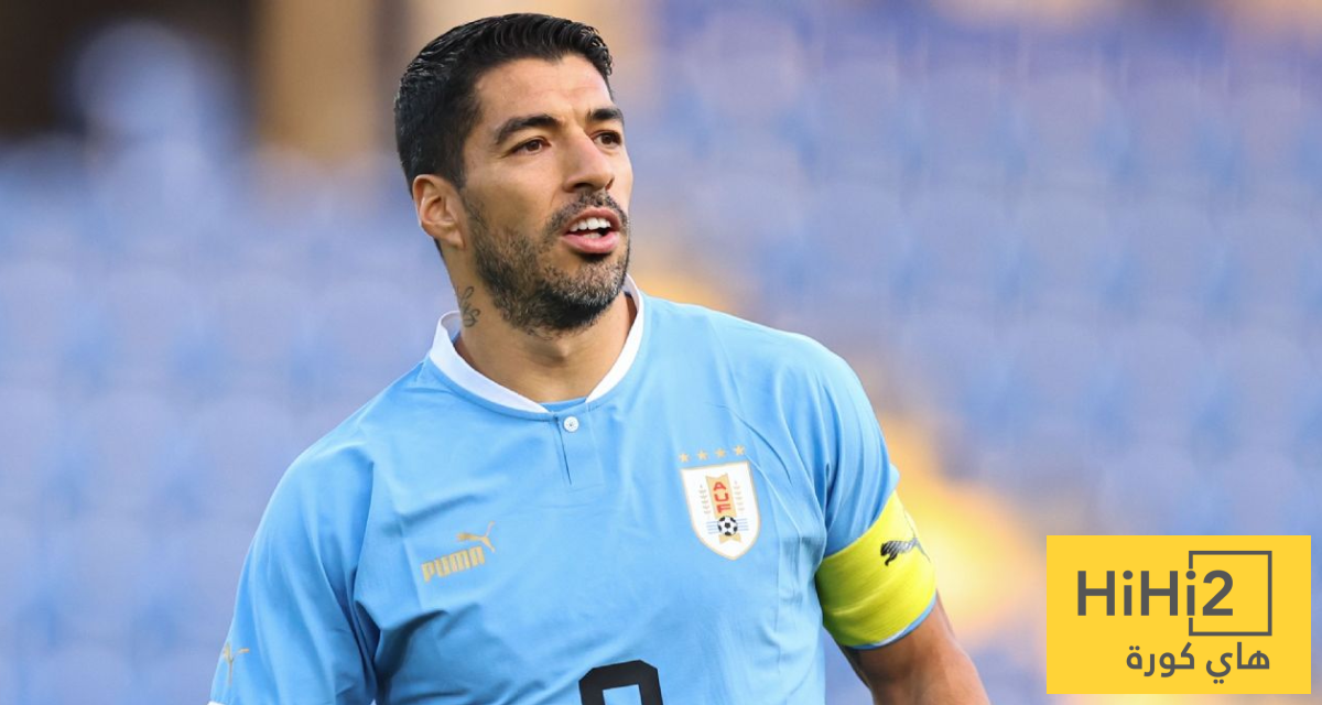 استبعاد لويس سواريز من المشاركة في كأس العالم 2026
