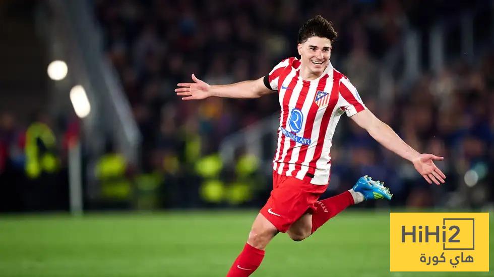 برشلونة يرفع عرضه إلى 120 مليون يورو لحسم صفقة ألفاريز