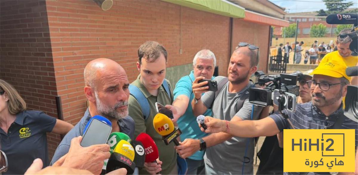 غوارديولا يشيد بصفقة برشلونة المحتملة ويكشف مستقبله