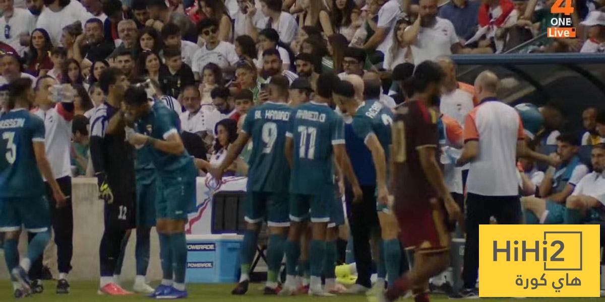 فنزويلا تتقدم على العراق بالهدف الأول