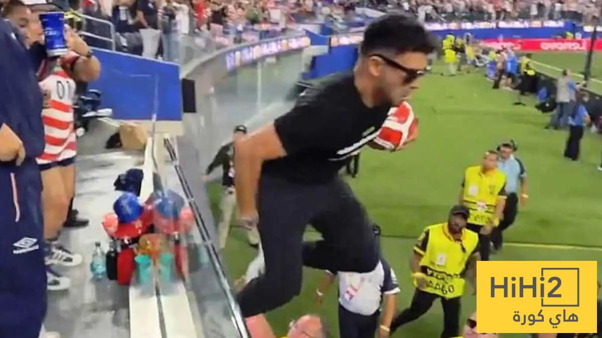 اقتحام “فاشل ومضحك” لملعب مباراة أمريكا وباراغواي