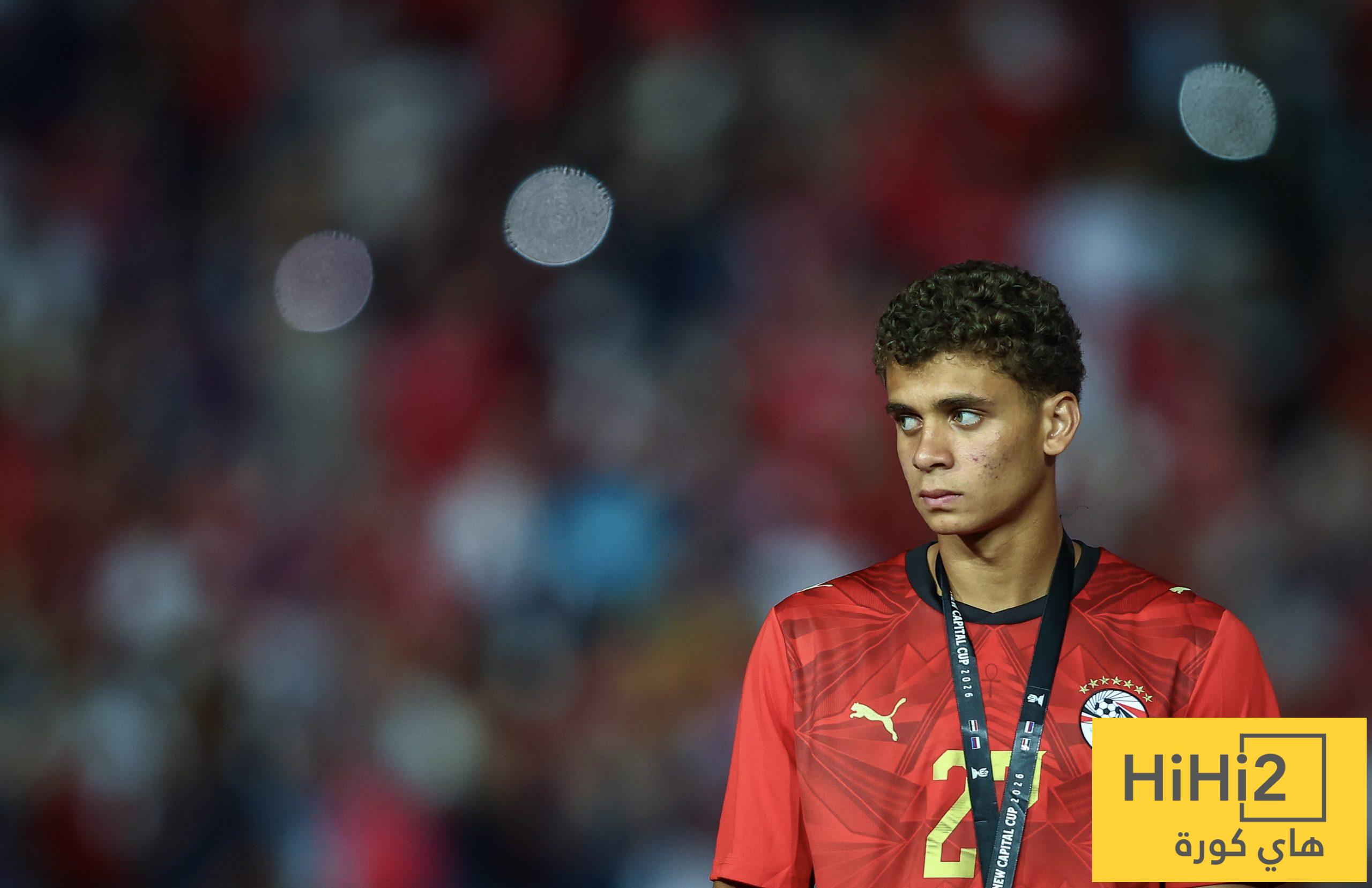 مدرب منتخب مصر يعلق على أداء حمزة عبدالكريم
