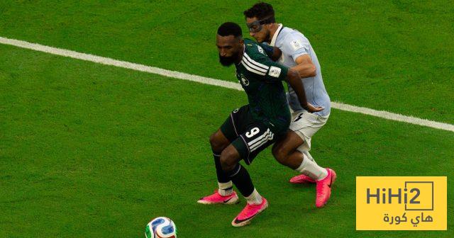 احصائيات مباراة السعودية ضد الأوروغواي
