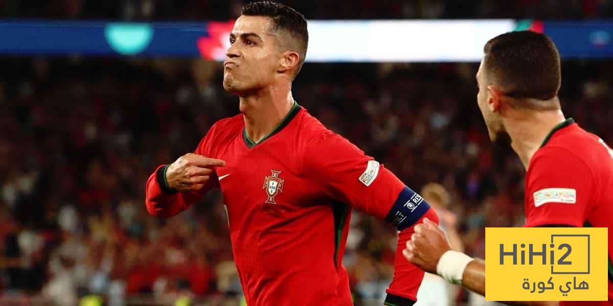 صورة ..  دايوت يمازح رونالدو بالمغازلة  