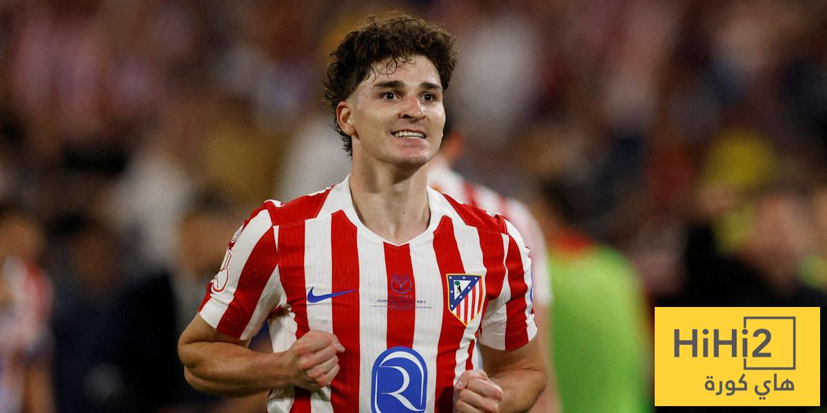 رسالة نارية من أتلتيكو مدريد لألفاريز بسبب برشلونة!