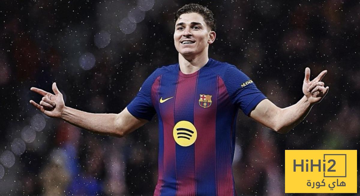 عاجل :  أتلتيكو مدريد يوافق على بيع ألفاريز لبرشلونة مقابل 3 شروط