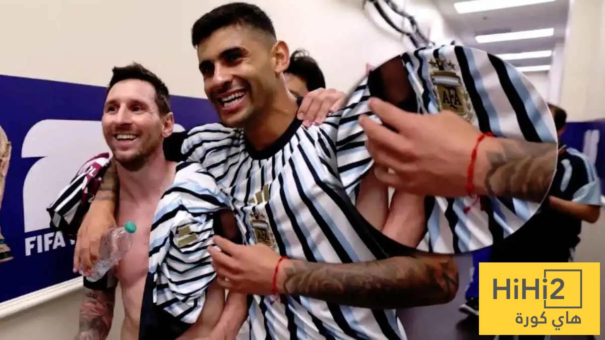 مساحات نيوز : تعويذة سحرية.. لماذا يرتدي لاعبو الأرجنتين سوار أحمر في كأس العالم؟