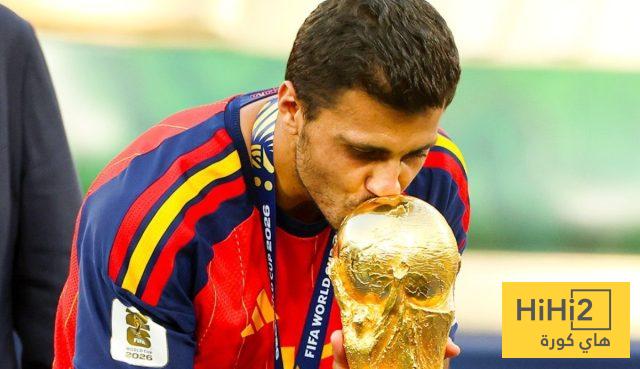 لفتة رائعة من رودري في احتفالات كأس العالم