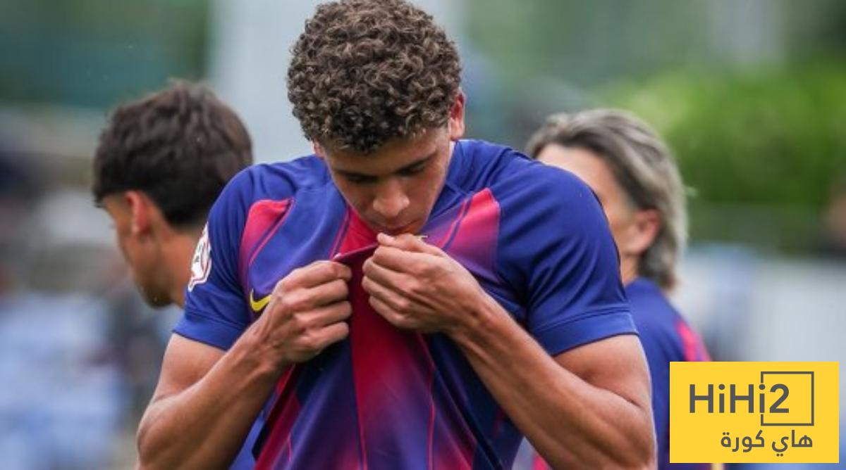 ملخص الشوط الاول من مباراة برشلونة و اوروبا الودية