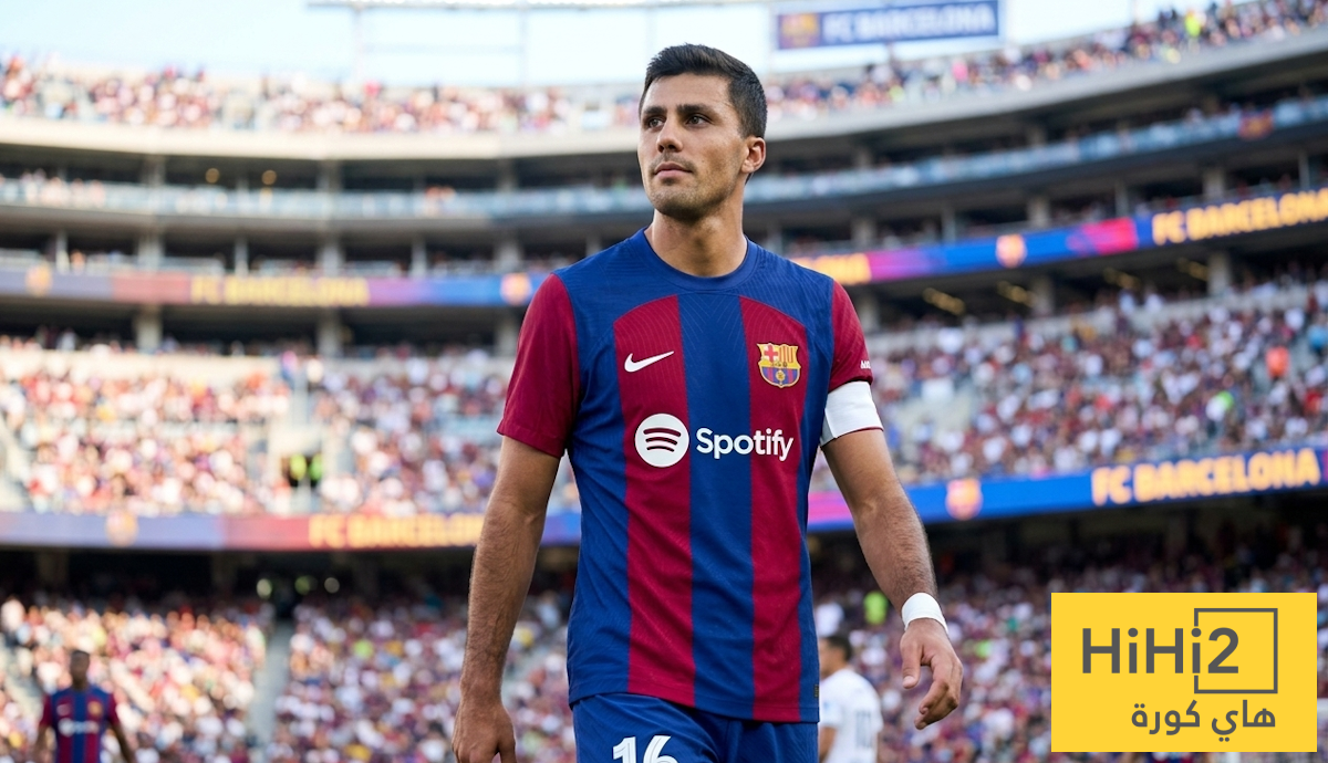 كواليس تواصل برشلونة مع السيتي بشأن صفقة رودري!
