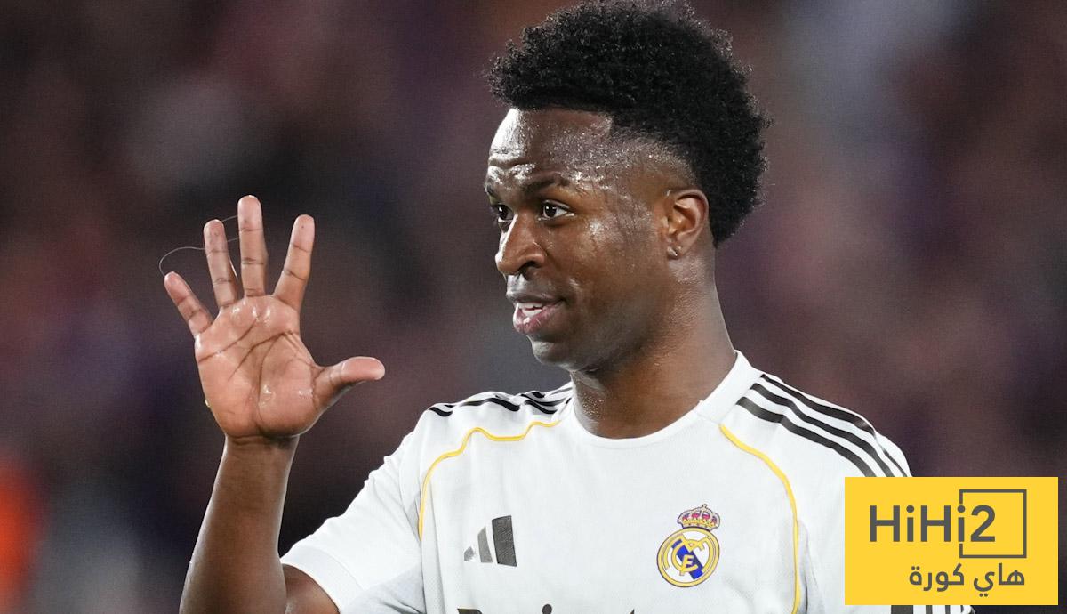 نسبة رحيل فينيسيوس جونيور عن ريال مدريد تزداد!