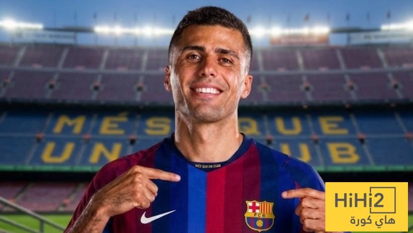 عاجل : رودري يوافق على الانتقال الى برشلونة