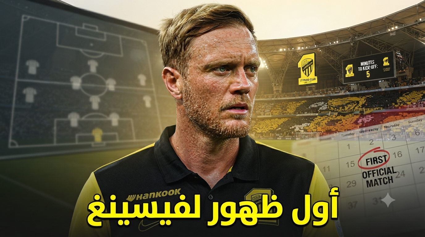 أول ظهور رسمي لـ ينز فيسينغ مع الاتحاد