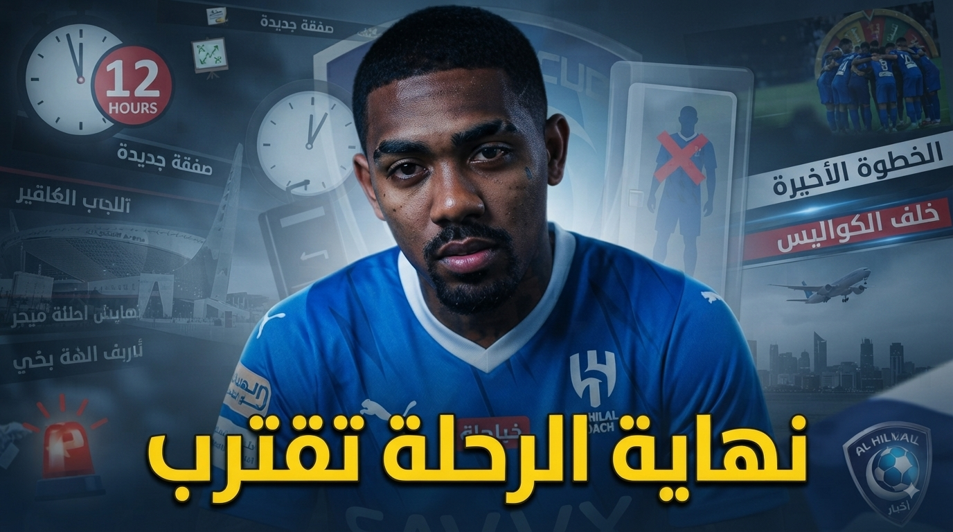 خطوة أخيرة تفصل مالكوم عن مغادرة الهلال