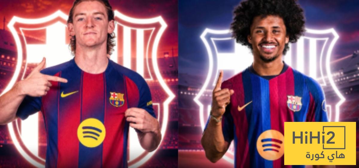 صورة .. أرقام أديمي وغوردون مع برشلونة