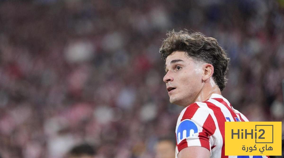 موقف ألفاريز من قائمة أتلتيكو مدريد لمواجهة فياريال
