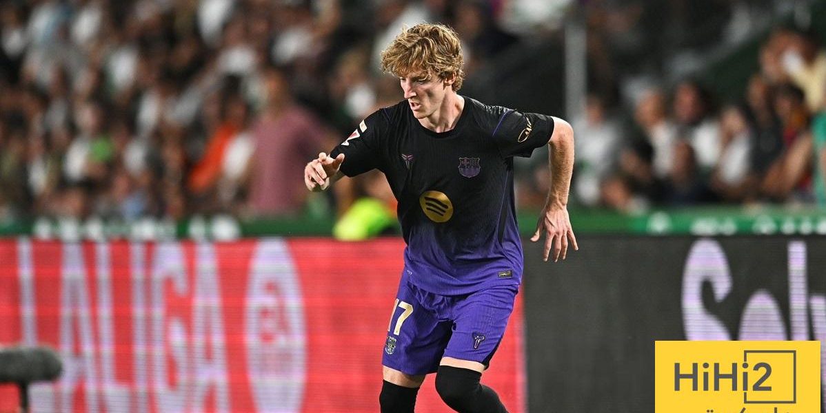 غوردون يصنع التاريخ في ظهوره الاول مع برشلونة