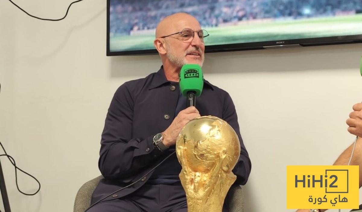 دي لافوينتي يلمح لاستدعاء لاعب الريال في التوقف القادم