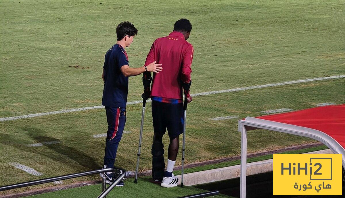 التشخيص الأولي لإصابة بيسيوو مع برشلونة