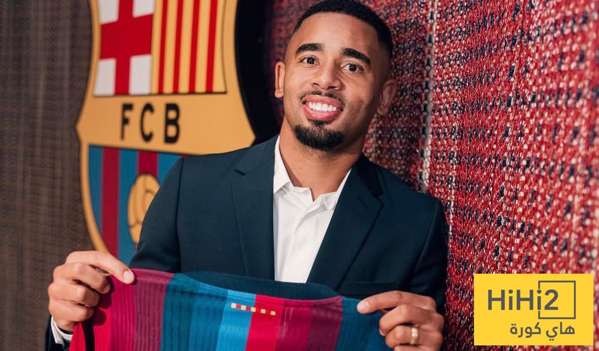 سبب اختيار برشلونة التعاقد مع غابرييل جيسوس