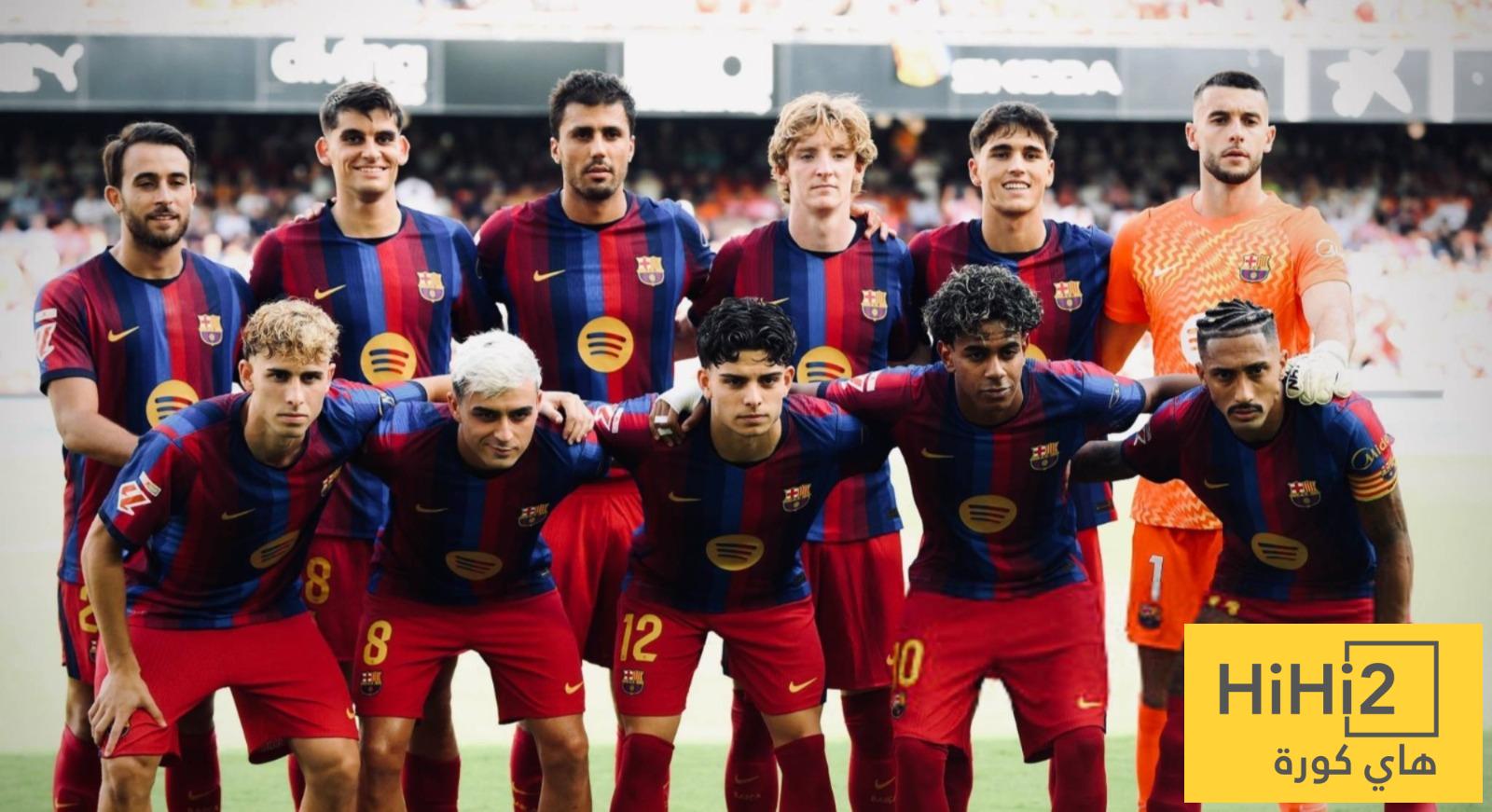 ليس لامين.. افضل لاعب في مباراة برشلونة و فالنسيا