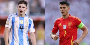 موراتا يوجه طلب لجماهير أتلتيكو مدريد بشأن ألفاريز