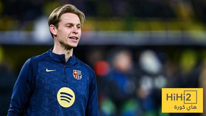 برشلونة يحدد سعر بيع فرينكي دي يونغ ويفتح أبواب الميركاتو الشتوي
