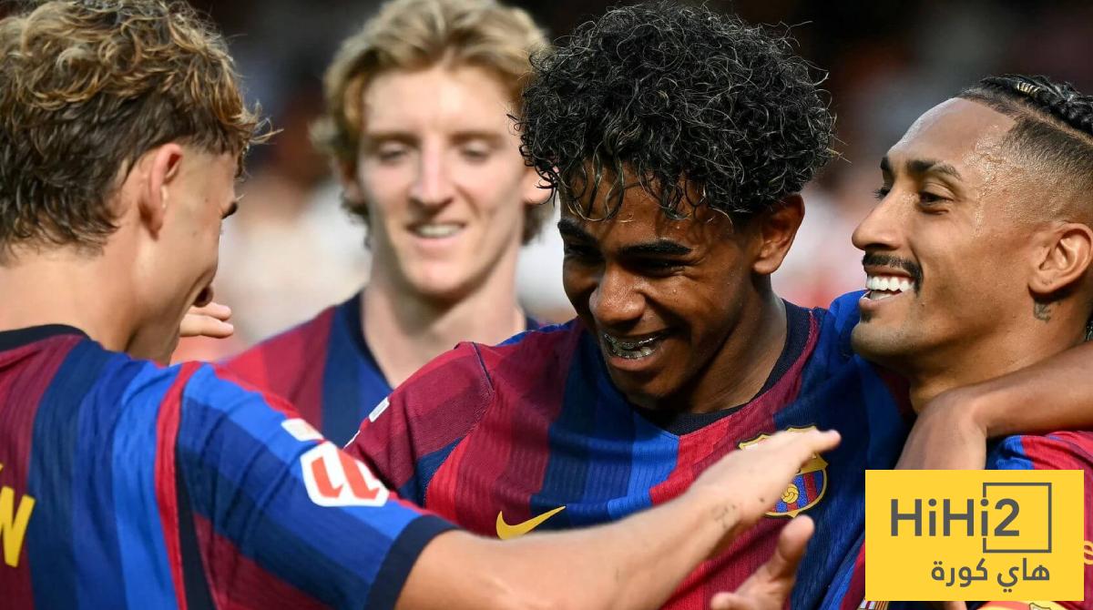 صورة – برشلونة يتصدر سباق العلامة الكاملة في الدوريات الأوروبية