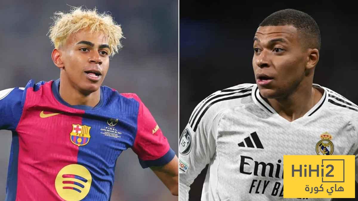 بعد أفضلية مبابي .. شبح ميسي يطارد لامين يامال