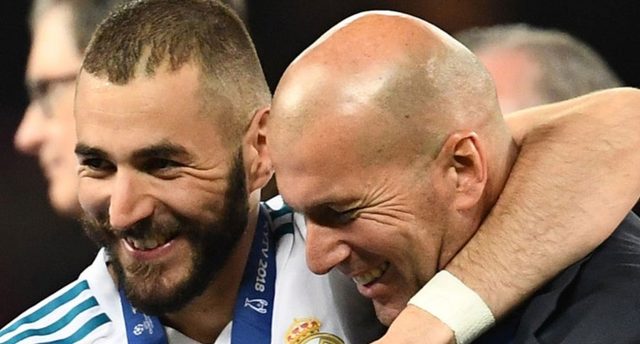 رد صريح من زيدان عن امكانية عودة بنزيما الى منتخب فرنسا