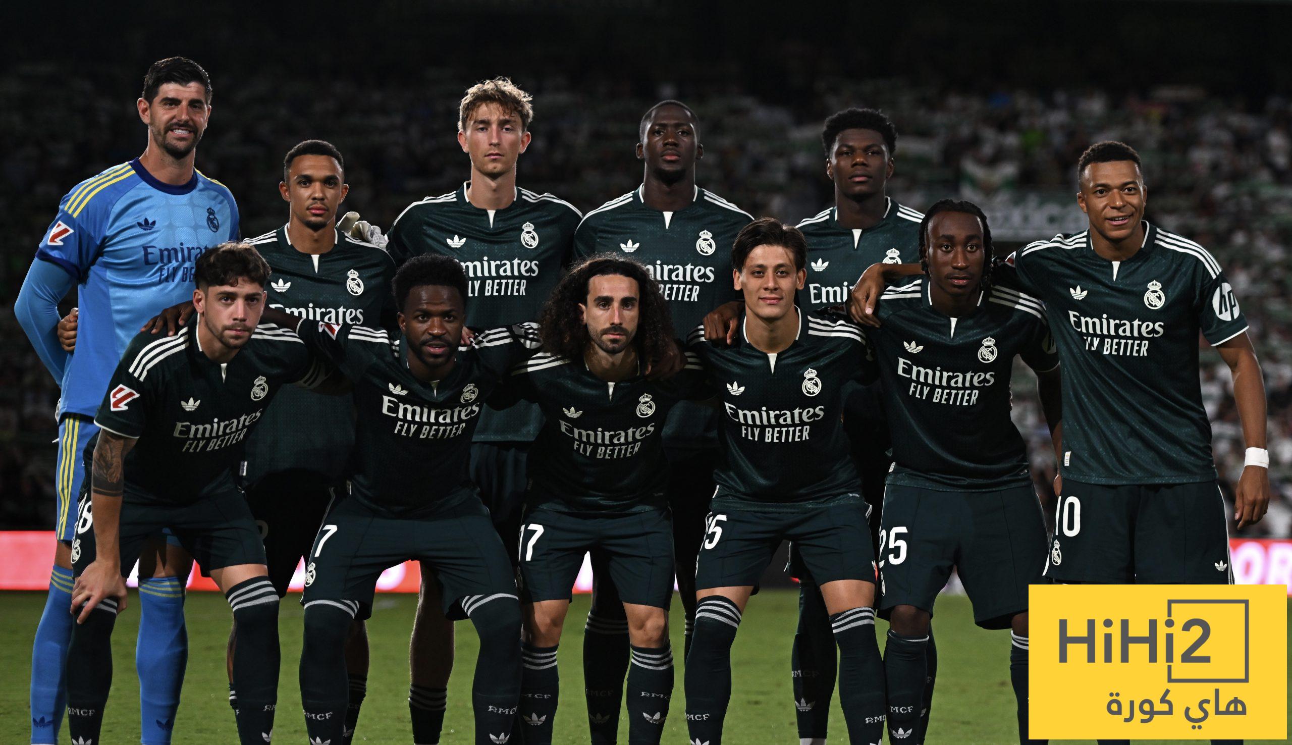 تشكيلة ريال مدريد المتوقعة أمام أتلتيكو في ديربي مدريد