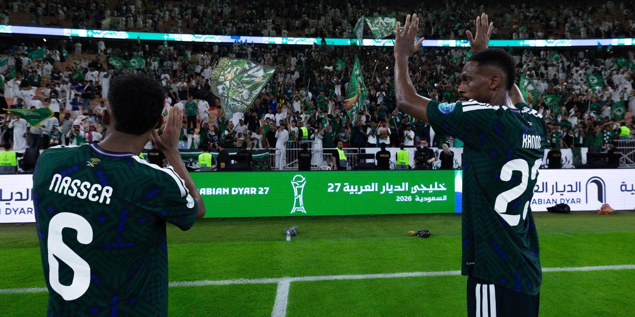 الهدف الثالث للسعودية أمام عُمان في خليجي 27