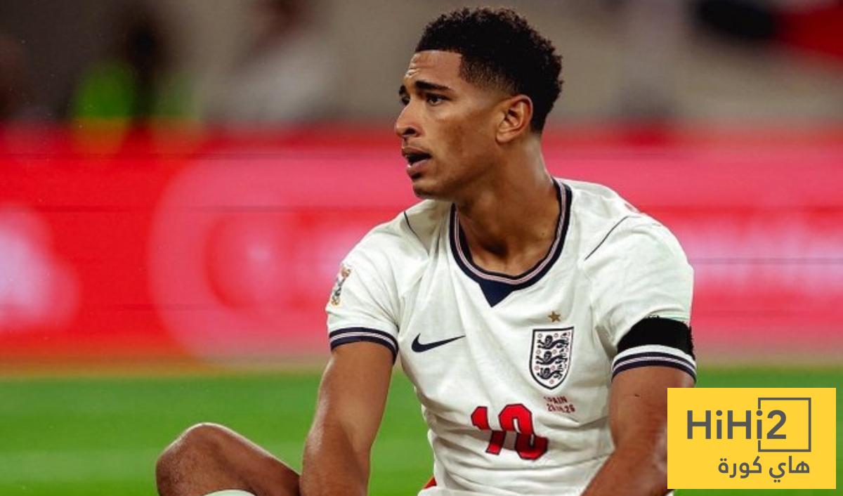 صورة .. رد فعل بيلينغهام عند سؤاله عن الاحتكاك مع كوكوريلا